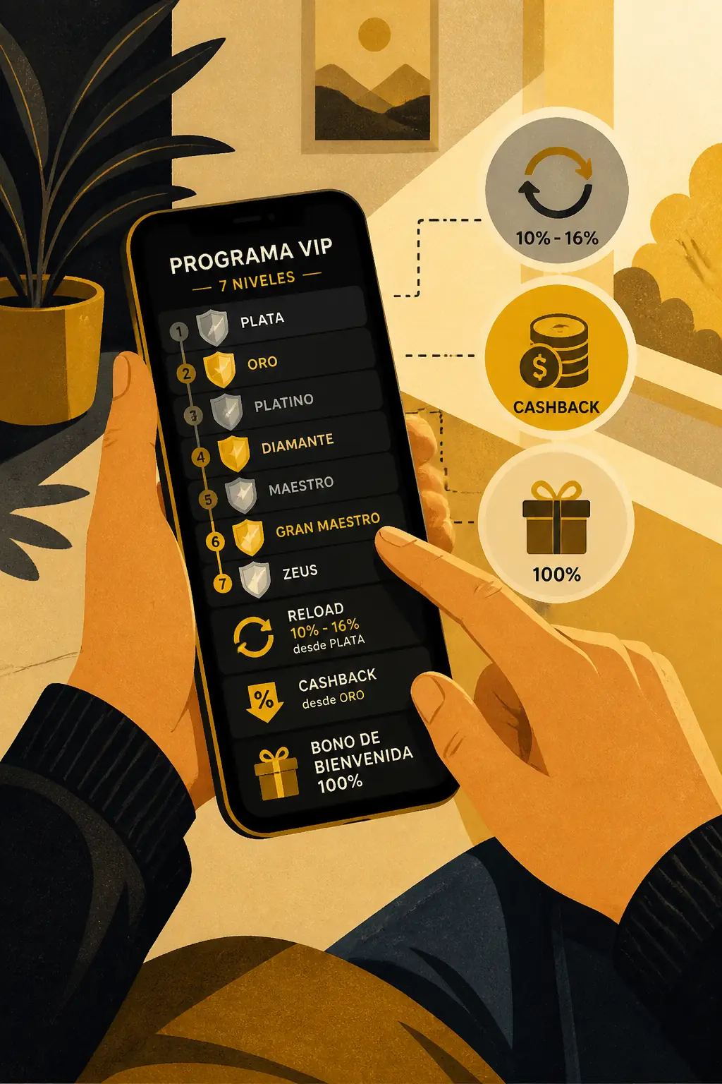 Programa VIP Casino Zeus – Beneficios Exclusivos visual guide for Casino Zeus